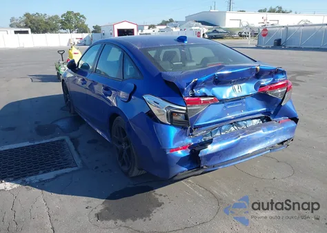 2024 Honda Civic Sport z USA, uszkodzony, nr VIN 2HGFE2F5XRH552092